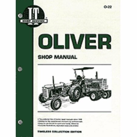 AFTERMARKET Service Shop Manual I&T O-22 For Oliver 2050 2150 (80 Pages) O22